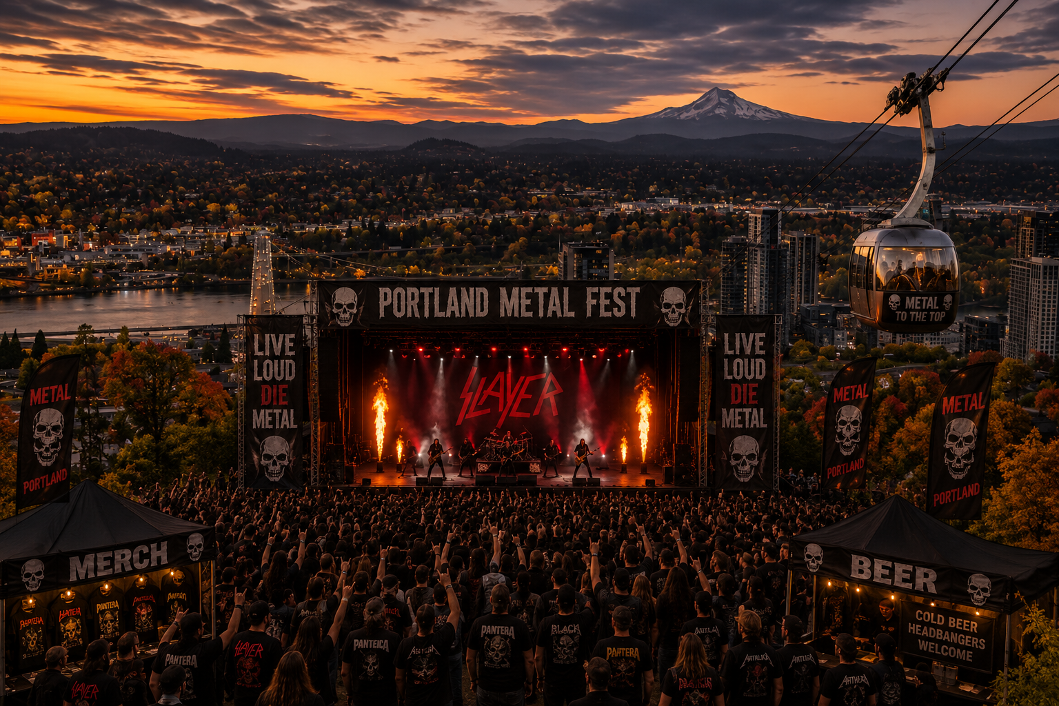 Metal Concerts in Portland 2026-2027